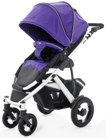 BRIO, Smile, 2014, Barnvagn, Anodized Chassi, Black/Violet