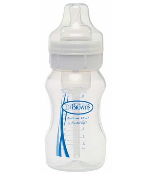 Dr.Brown, Nappflaska, Wideneck, 300 ml, PP (BPA-fri)