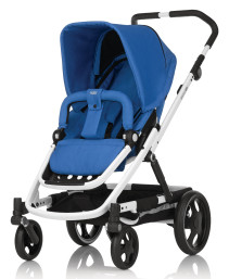 Britax Go 2015, Sittvagn, White/Blue Sky
