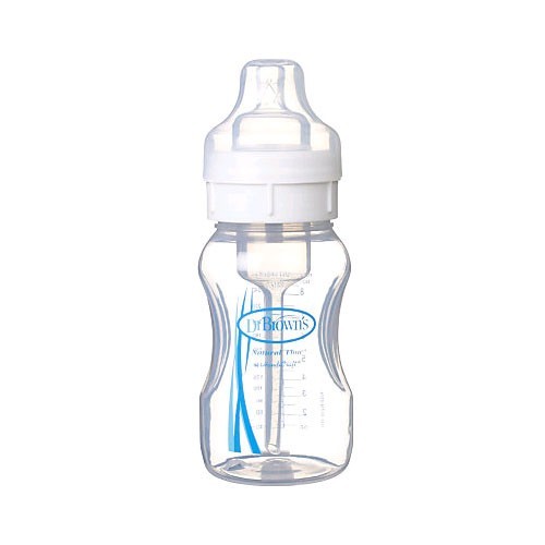 Dr.Brown, Nappflaska, Wideneck, 240 ml, PP (BPA-fri)