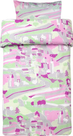 Kids Concept, Fairy, Påslakanset, Spjälsäng, Rosa
