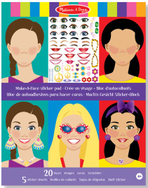 Melissa & Doug, Make-A-Face, Sticker Pad