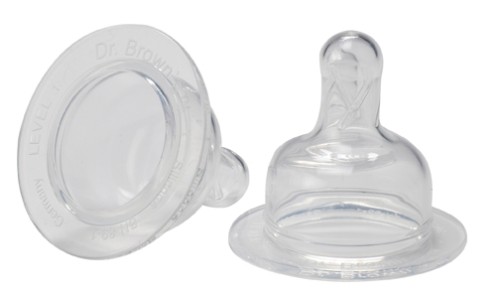 Dr.Brown, Dinapp, Wideneck, Strl 1, 2-pack