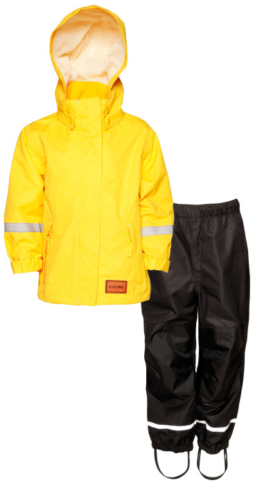 Kuling, Skaljacka + Skalbyxa, Vind, Yellow, Paket