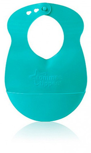 Tommee Tippee, Explora, Roll n Go Bib, Blå