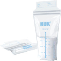 NUK, Bröstmjölksförvaring, Påse, 25-pack