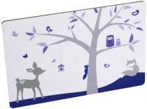 Sne Design, Bricka, Animal Tree, Purple