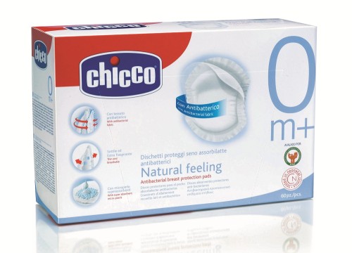 Chicco, Amningsinlägg, Antibakteriell, 60 st