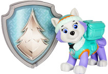 Paw Patrol, Action Pack Pup & Badge, Everest