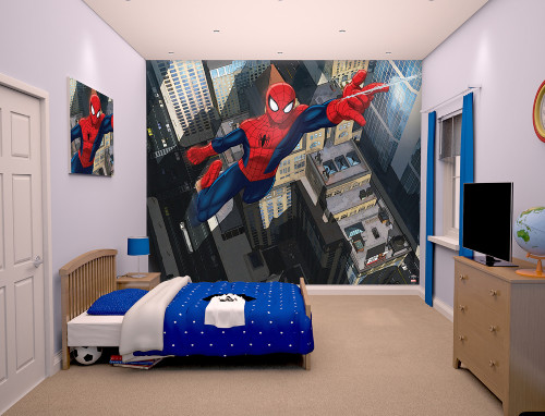 Walltastic, Motivtapet, Spiderman