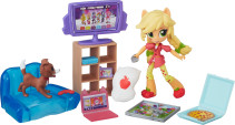 My Little Pony, Equestria Girls, Minis Story Pack, Applejack Slumber Party Games
