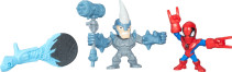 The Avengers, Super Hero Masers, Micro 2 Pack, Spiderman VS Marvels Rhino