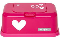 Funkybox, Förvaringsbox för våtservetter, Cerise