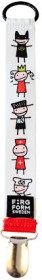 Färg & Form, Tiny, Napphållare, 24 cm, Vit