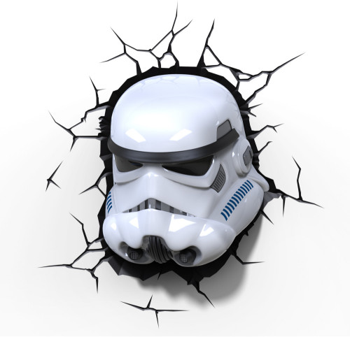 Star Wars, Vägglampa, 3D, Storm Trooper