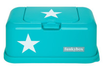 Funkybox, Förvaringsbox för våtservetter, Turkos