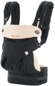 Ergobaby 360, Bärsele, Svart/camel