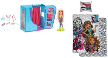 Bratz, Photobooth playset with doll + Monster High Påslakanset, Paket