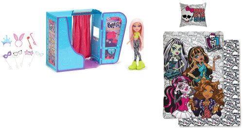 Bratz, Photobooth playset with doll + Monster High Påslakanset, Paket