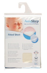 AeroSleep, Lakan, Vit, 60×120 cm