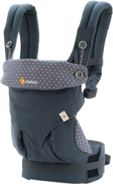 Ergobaby 360, Bärsele, Dusty Blue, Blå