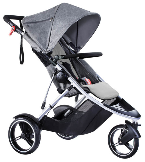 Phil & Teds, Sittvagn, Dash Buggy, 2016, Grey Marl