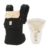 Ergobaby, Bärsele, Startpaket 2015, Original, Svart/Camel