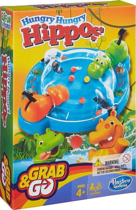 Hasbro, Resespel, Hungry Hungry Hippos REFRESH