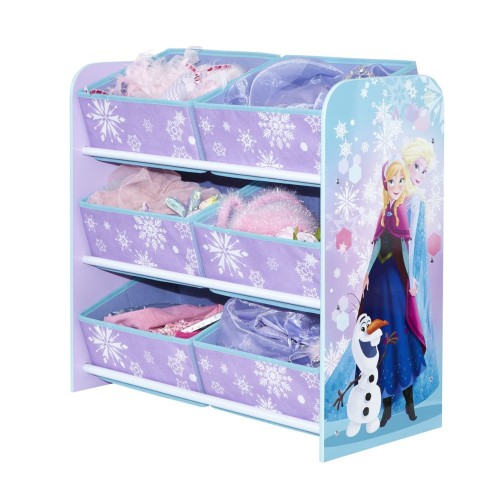 Disney Frozen, Förvaringshylla med 6 lådor, Lila