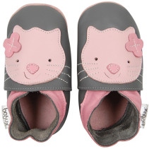 Bobux, Tofflor, Baby, Grey Kitten