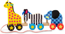 Melissa & Doug, Pull-Along Zoo Animals