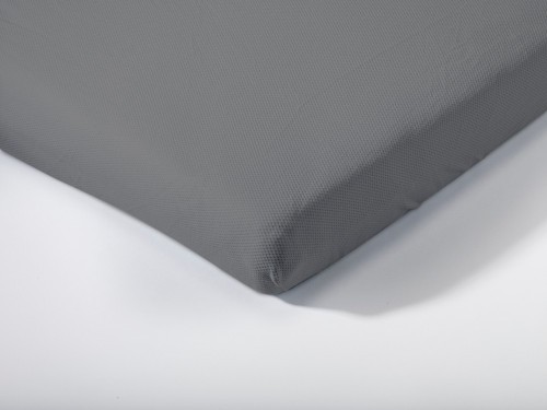AeroSleep, Dra-På-Lakan, Spjälsäng, 60 x 120 cm, mörkgrå