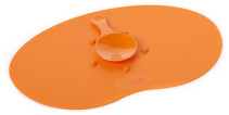 Tommee Tippee, Silikonunderlägg med sugpropp, Orange