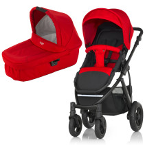 Britax Smile 2, 2016, Duovagn, Flame Red, Paket