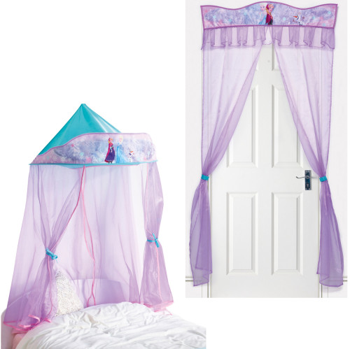 Disney Princess, Frozen, Dörrdekoration + Sänghimmel, Paket