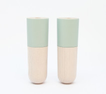 Prettypegs, Svea, Möbelben, 4-pack, Ask/Mint