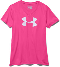 Under Armour, Topp, UA Big logo tech, Rebel Pink