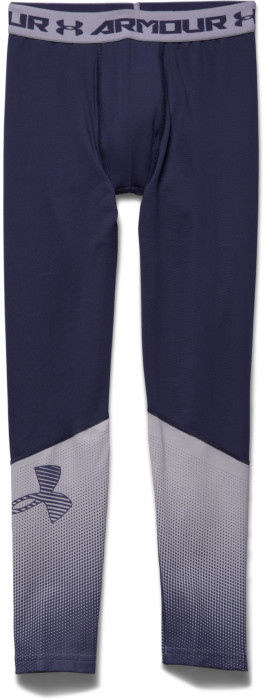Under Armour, Leggings, Evo Big Logo Legging, Blue Knight