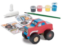 Melissa & Doug, Dekorera din egna monstertruck i trä