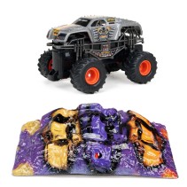 New Bright, Monster Jam, Max-D med ramp, 40 Mhz 1:43