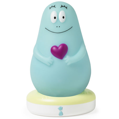 Nattlampa Barbapapa Blå