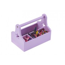 Kids Concept, Förvaringslåda star, Rosa/Lila