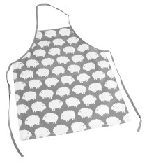 Färg & Form, LAMM, Förkläde, Barn, Grå