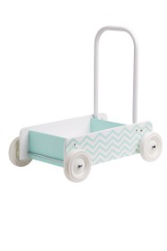 Kids Concept, Barnkammarboken, Lära gå vagn, Mint