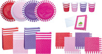 Jabadabado, Party, Partybox, 52 delar, Rosa