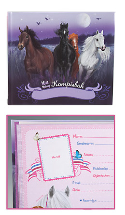 Miss Melody, Kompisbok, Lila