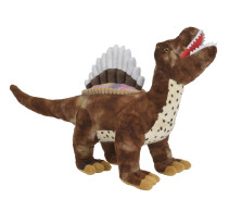Brun Stegosaurus, mjukdjur, 40 cm