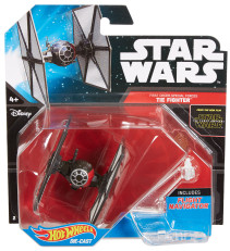 Hot Wheels, Star Wars Tie Fighter, röd