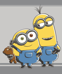 Minions, Fleecefilt, Grå