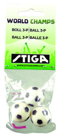 STIGA, Boll Fotbollsspel 3-pack